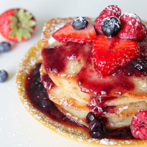 Spiced Banana Pancakes