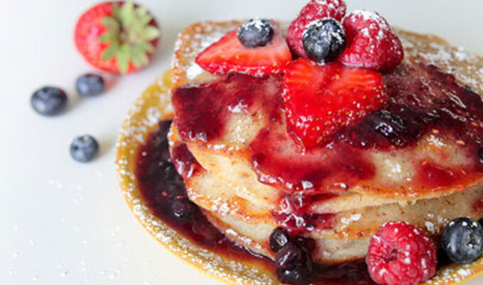 Spiced Banana Pancakes