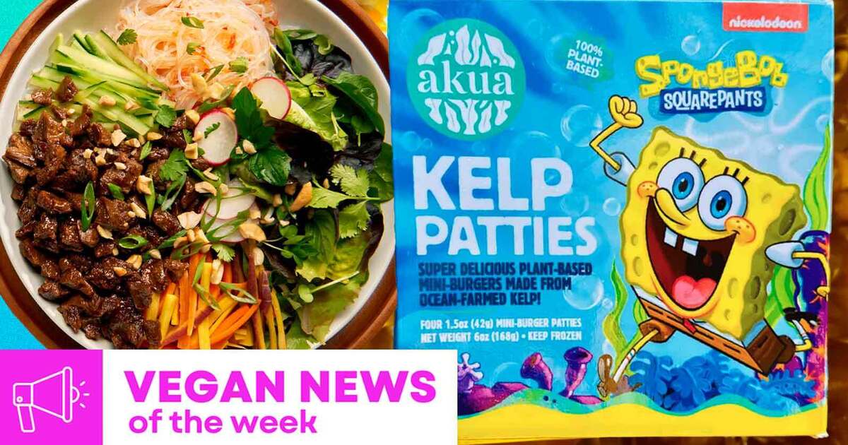 Vegan Food News of the Week: 14,000 New Spots for Vegan Steak, Krabby Patties, and More