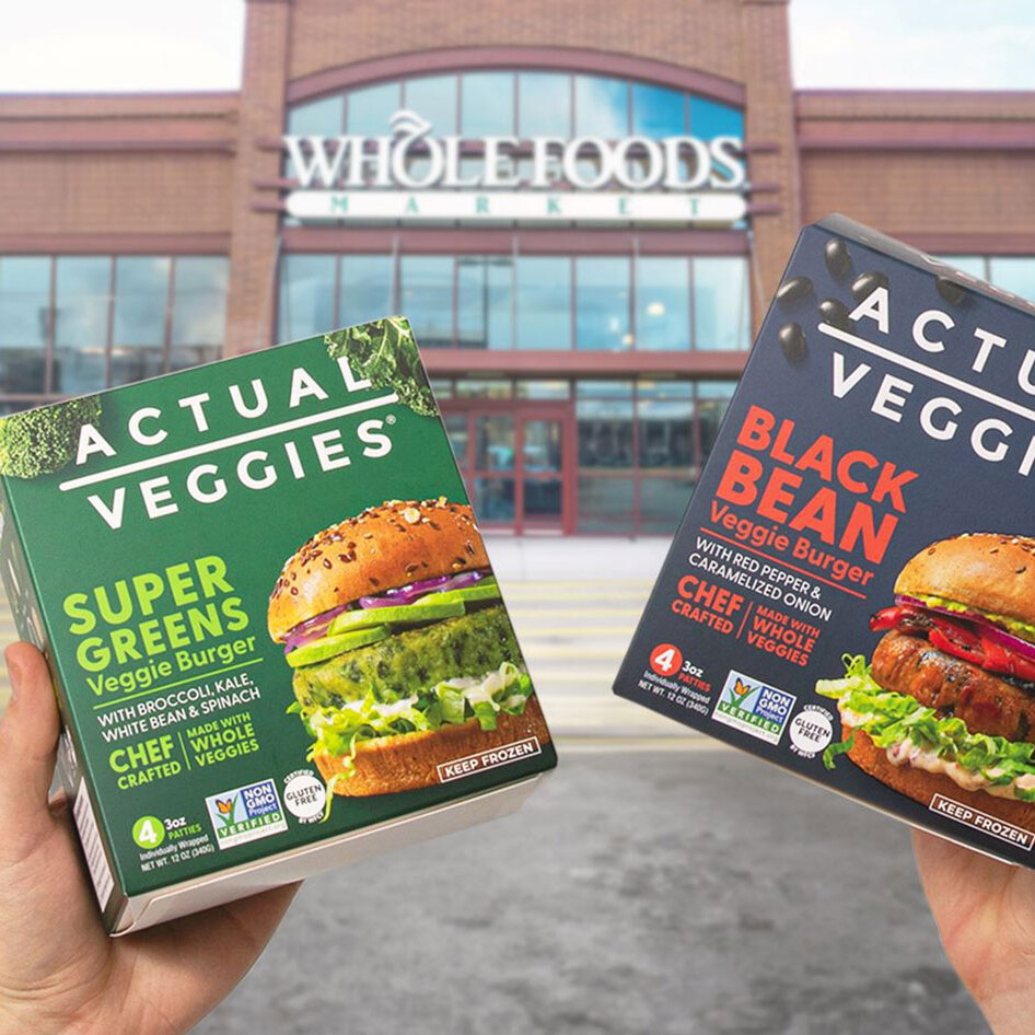 These Veggie Burgers Sold Out on QVC In 8 Minutes. Now They're at Whole Foods.
