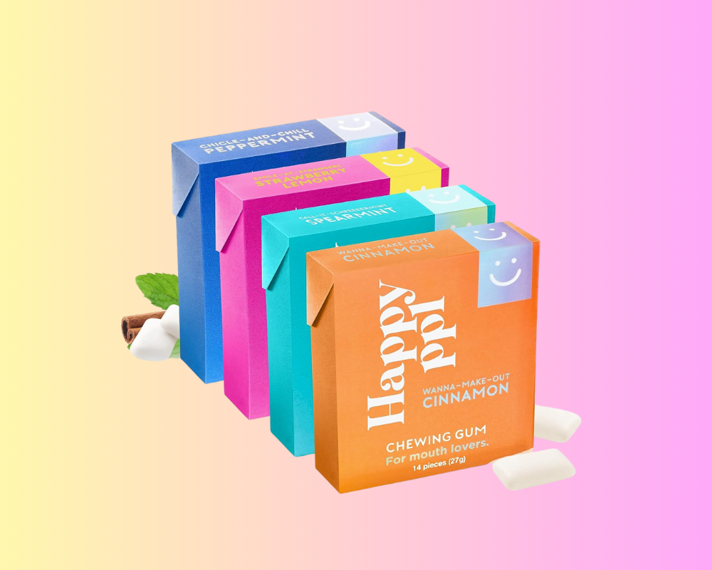 Natural Chewing Gum, Fresh Mint, Vegan