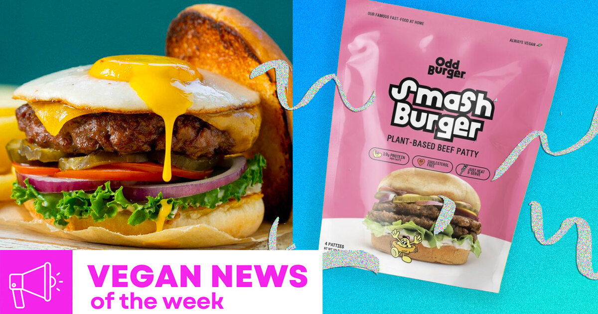 Vegan Food News of the Week: Smash Burgers, Runny Egg Yolks, and More