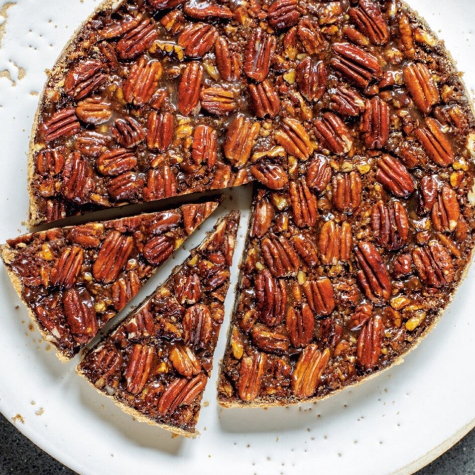 Vegan Whole Wheat Pecan and Maple Pie