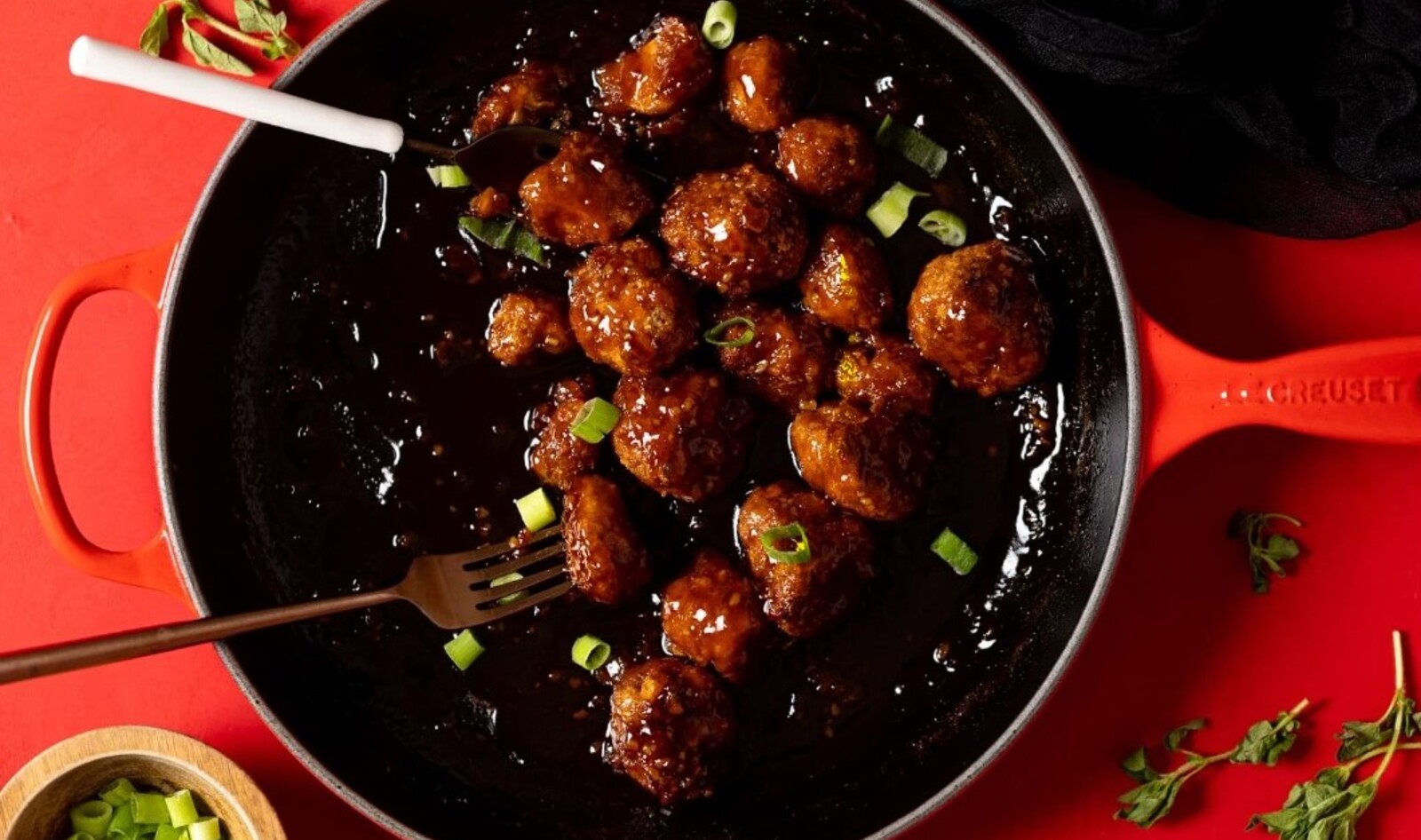 Sticky Vegan Coca-Cola Cauliflower Wings