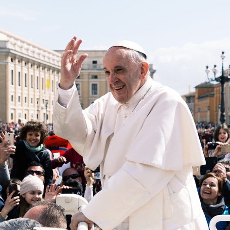 Pope Francis Encourages Young People to Eat Less Meat to Save the Planet
