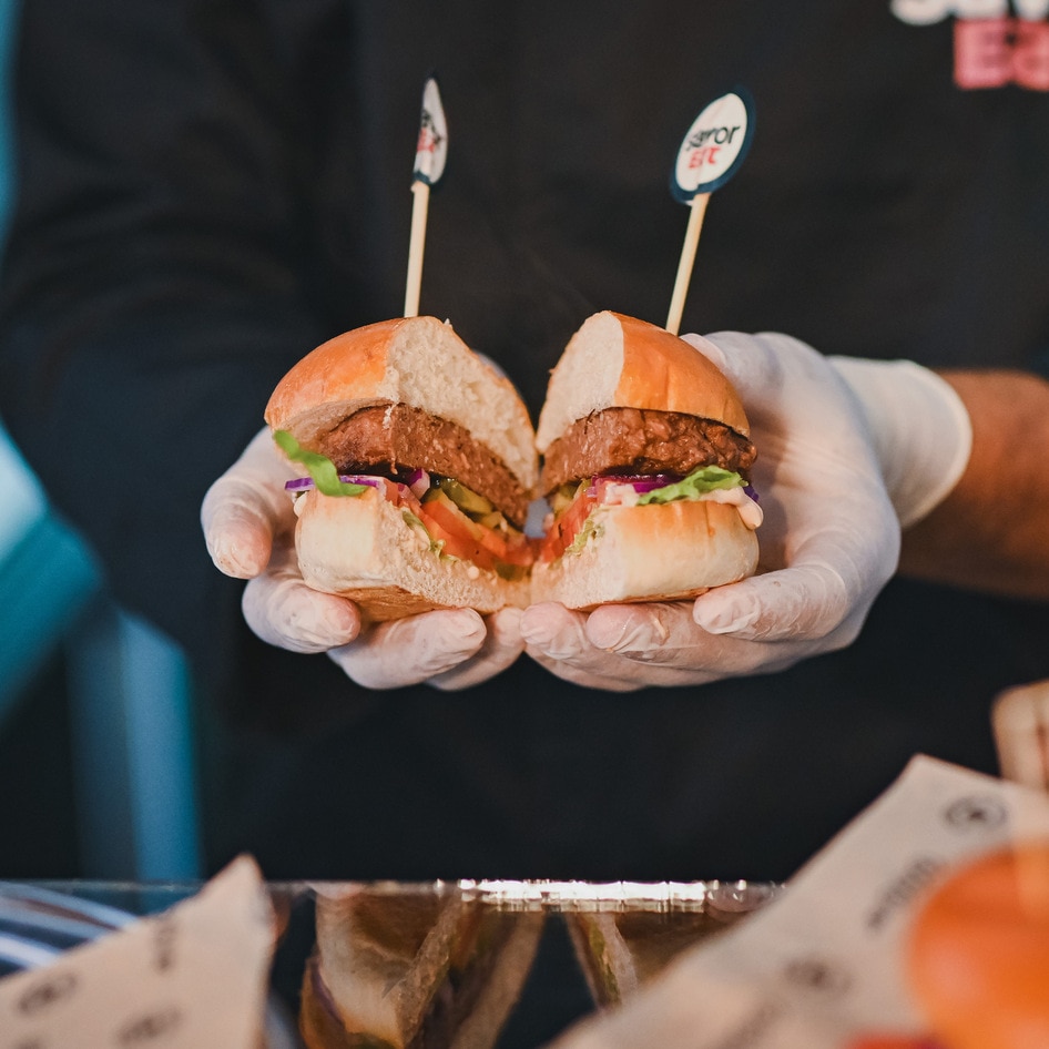 Vegan Turkey Burgers Are Having a Moment. Do You Want Yours 3D-Printed or from Trader Joe's?