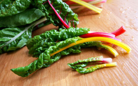 Rainbow Chard With Figs