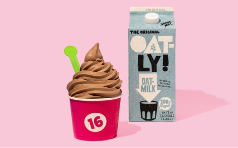 Vegan Marshmallow Soft Serve? 2 New Oatly Flavors Arrive at 16 Handles
