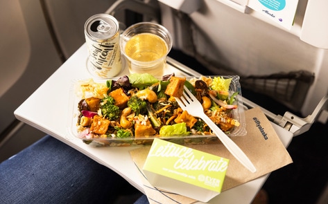 Alaska Airlines' New "Soy Meets World" Vegan Meal Celebrates the Best of Summer 