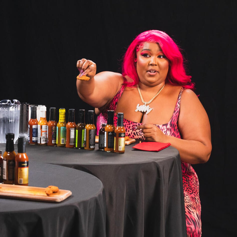 Lizzo Blazes Through ‘Hot Ones’ with Help From Daring’s Vegan Chicken&nbsp;