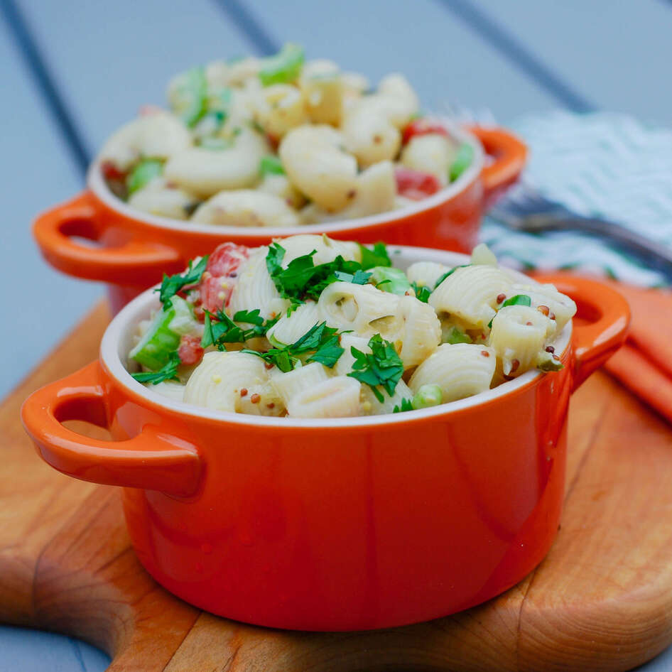 Creamy Pasta Salad With Fresh Herbs