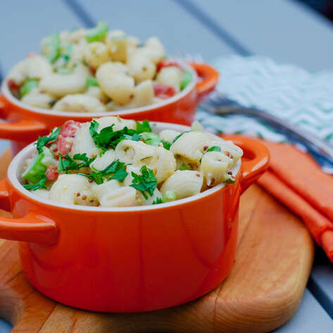 Easy Vegan Summer Picnic Pasta Salad