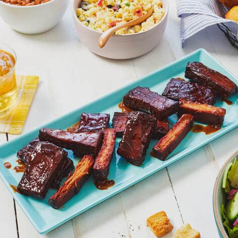 How These Vegan Ribs Help Anheuser-Busch Make More Sustainable Beer