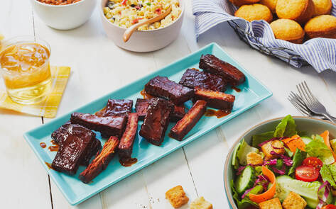 How These Vegan Ribs Help Anheuser-Busch Make More Sustainable Beer