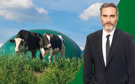 Joaquin Phoenix Exposes Truth About Methane Biogas Ahead of $369 Billion Climate Bill&nbsp;