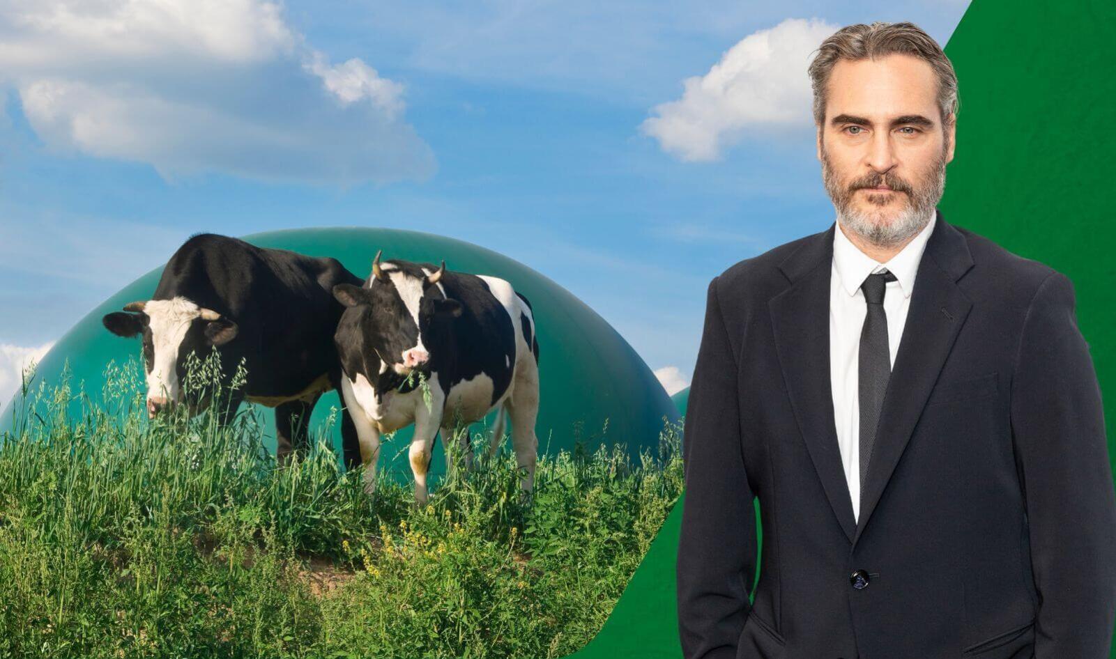 Joaquin Phoenix Exposes Truth About Methane Biogas Ahead of $369 Billion Climate Bill&nbsp;