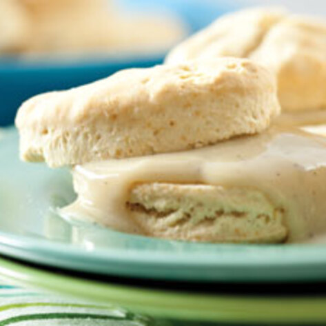 Biscuits and Creamy Sage Gravy