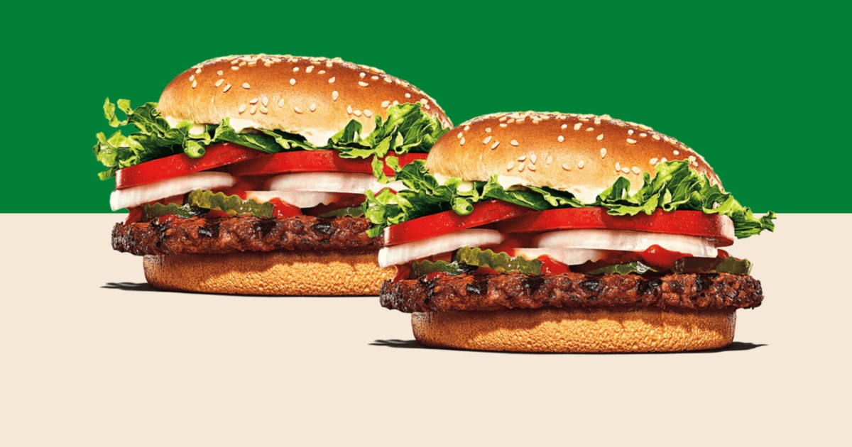Will Burger King Become the First Major Fast-Food Chain to Drop Meat?