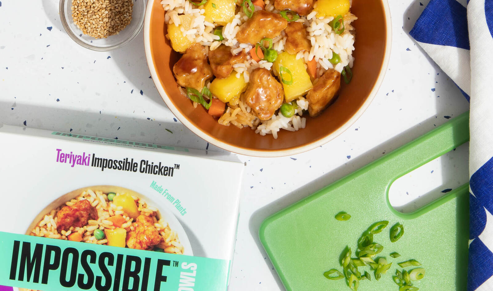 Impossible Foods Launches 8 Frozen Vegan Meals Including Teriyaki Chicken and Sweet and Sour Pork&nbsp;