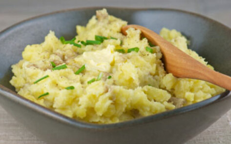 Grilled Seitan Steak & Potatoes