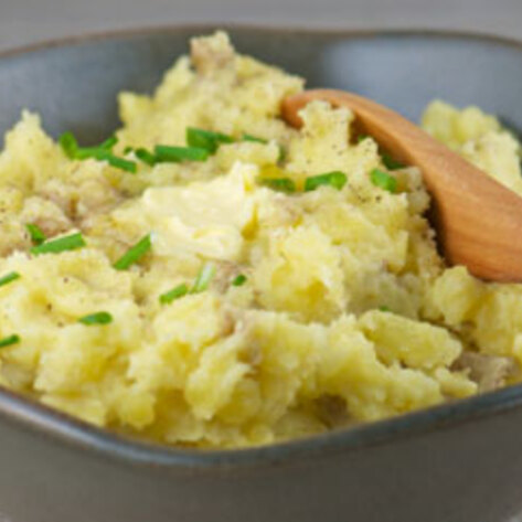 Grilled Seitan Steak & Potatoes