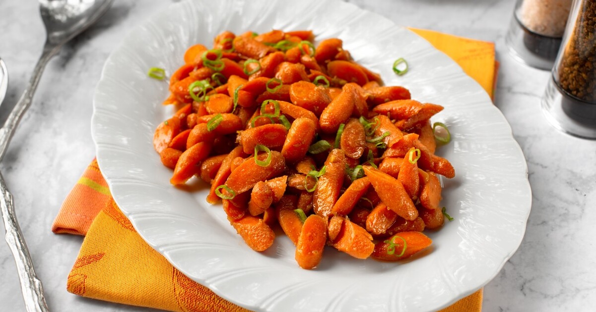 Miso-Ginger Glazed Carrots | VegNews