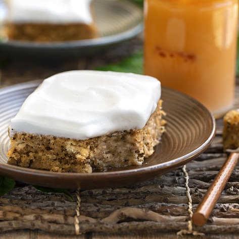 Vegan Thai Tea Sheet Cake With Whipped Coconut Cream
