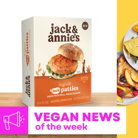 Buffalo Chicken Patties, New Frozen Eggs, and More Vegan Food News of the Week