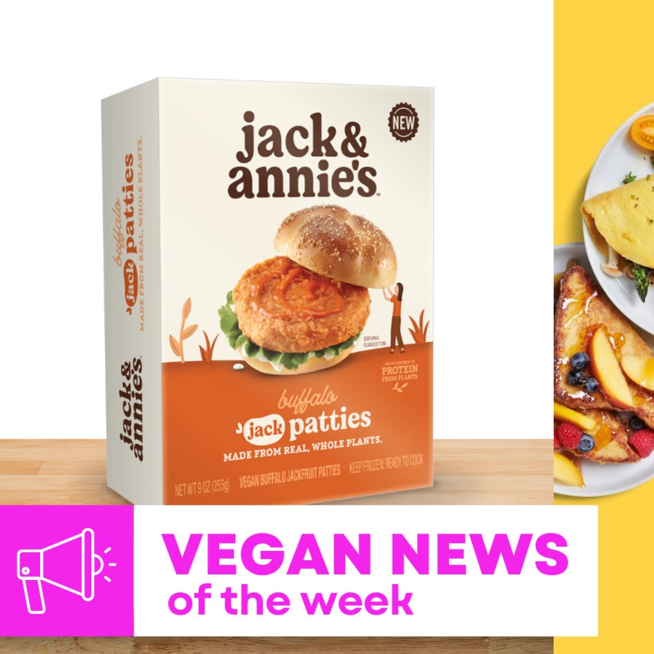 Buffalo Chicken Patties, New Frozen Eggs, and More Vegan Food News of the Week