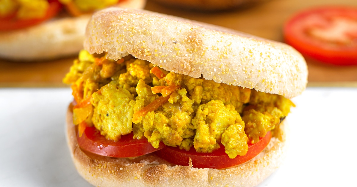 Easy Vegan Breakfast Scramble Sandwiches | VegNews