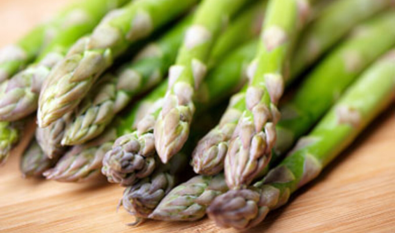 Balsamic Grilled Salad With Asparagus, Brussels Sprouts, & Onions