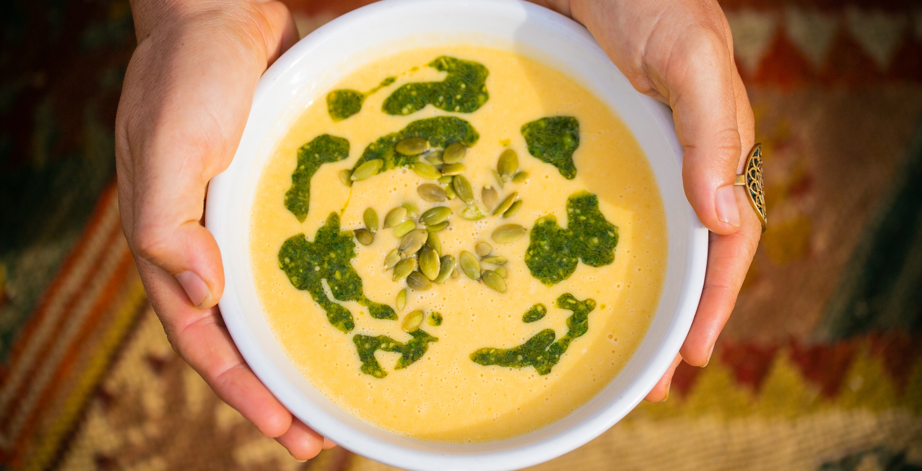 Gingery Butternut Squash Soup