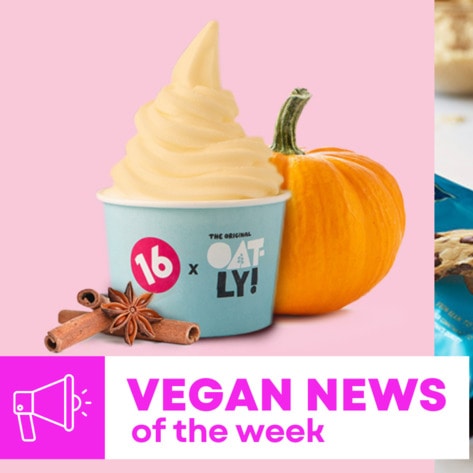 Ghirardelli Chocolate, Oatly's Pumpkin Soft Serve, and More Vegan Food News of the Week