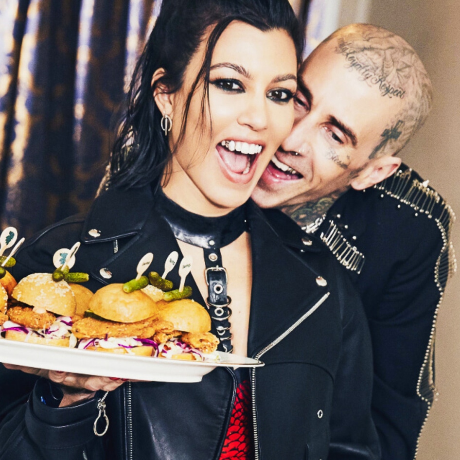 Kourtney Kardashian and Daring Partner Up Again, This Time for a Vegan Chicken ‘Drive-Thru’