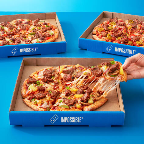 While You Were Sleeping, Impossible Foods Took Over 700 Domino’s