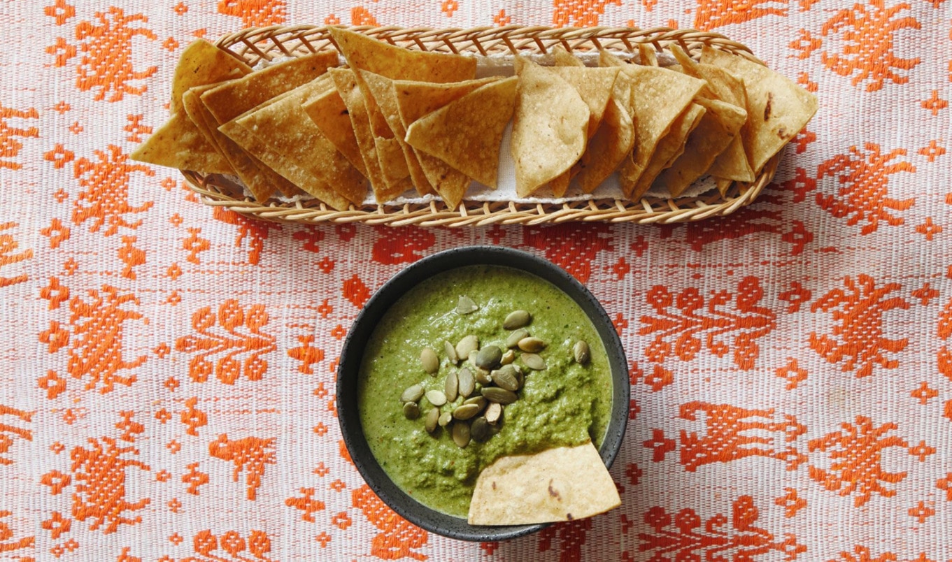 Pumpkin Seed Chile Dipping Sauce