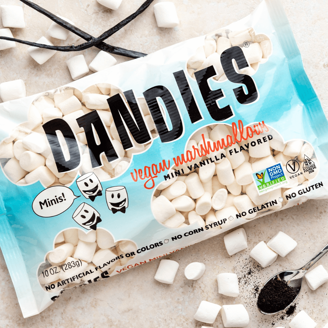 Dandies Vegan Marshmallows, 10 Ounce (Pack of 3)