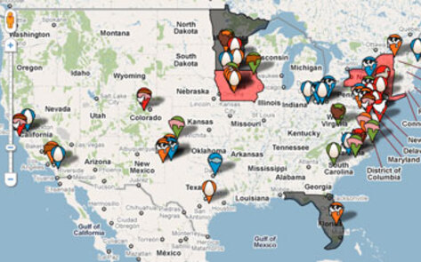 Animal Investigations Map