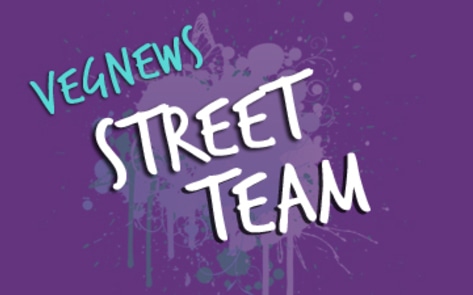 The 2013 VegNews Street Team!