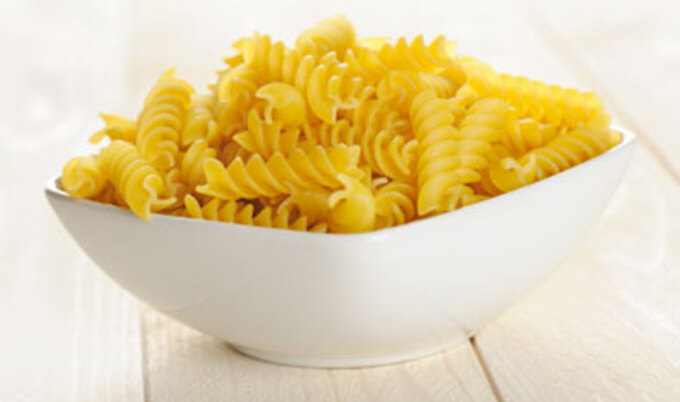 Fusilli with Cilantro Pesto