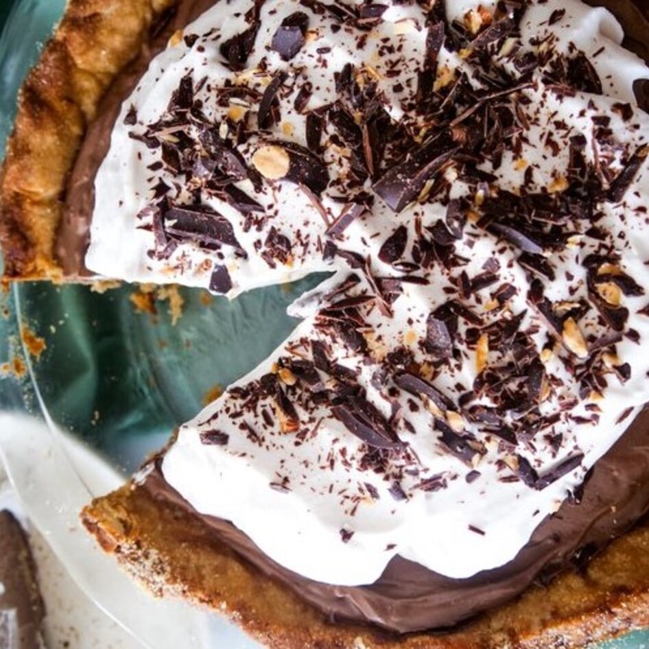 Vegan French Silk Chocolate Pie