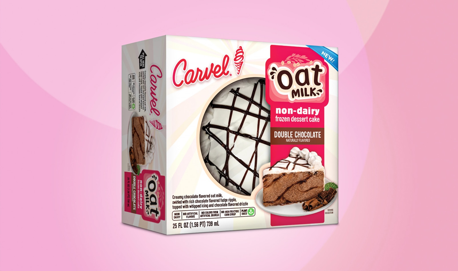 Carvel’s First Vegan Ice Cream Cakes Are Here and They’re Made With Oat Milk