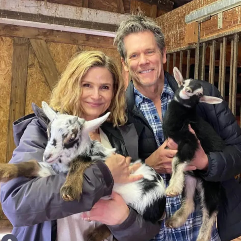 Kevin Bacon, Arnold Schwarzenegger, and More Celebrities Who Treat Farm Animals Like Family