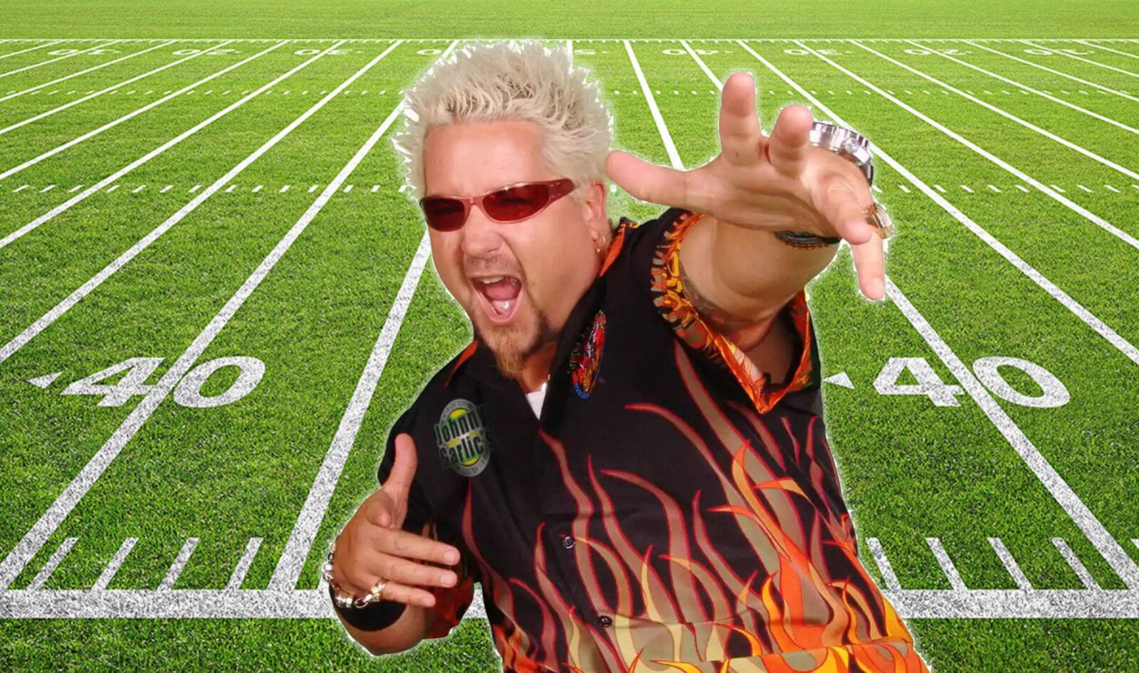 The Vegan Options Are Off the Charts for Guy Fieri's Massive Flavortown Super Bowl Party
