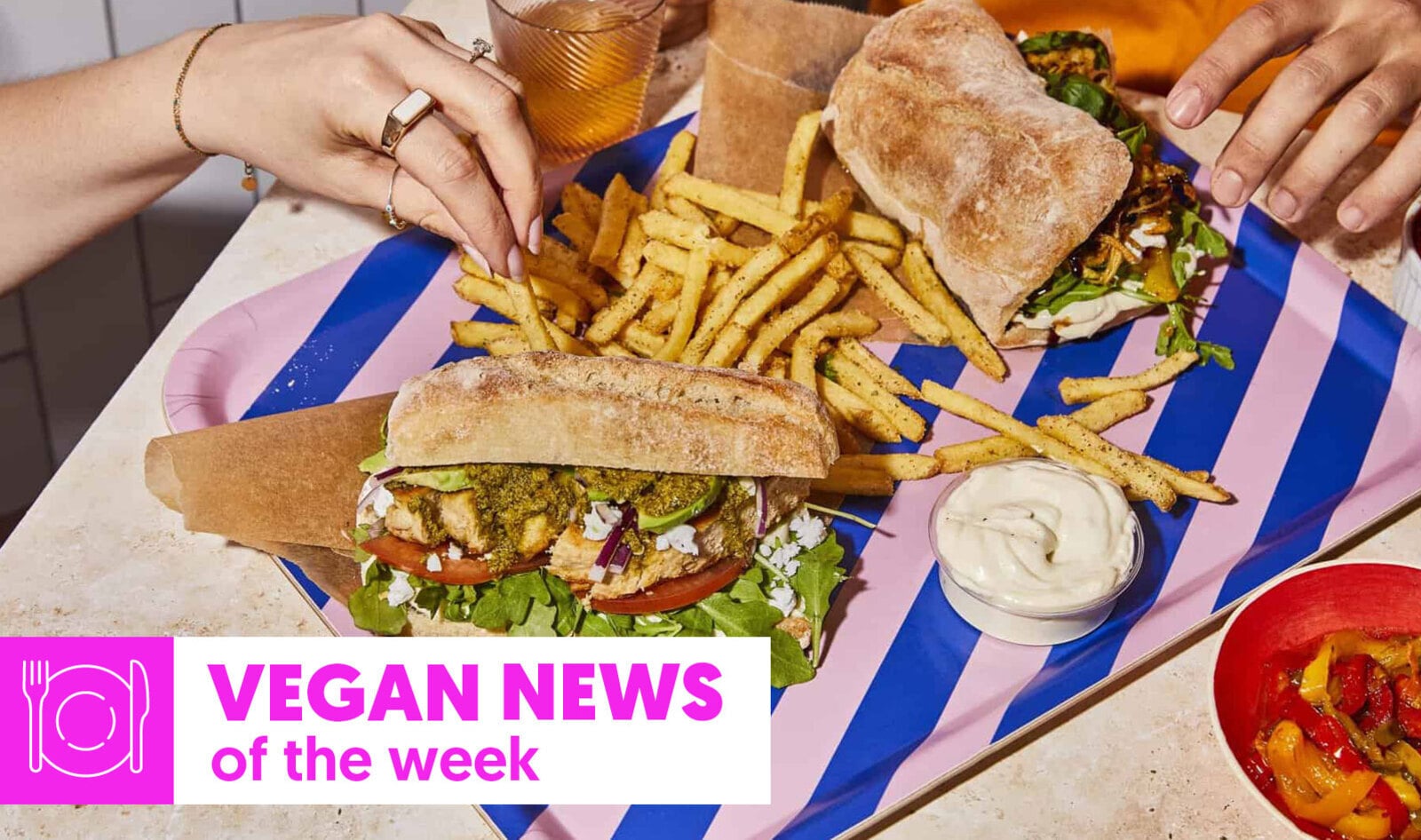 Vegan Food News of the Week: Blue Zones Dinner, Danone's Greek Yogurt, and Lewis Hamilton’s "Neat" Rebrands
