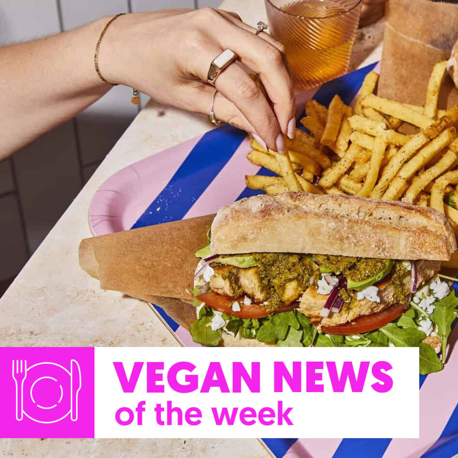 Vegan Food News of the Week: Blue Zones Dinner, Danone's Greek Yogurt, and Lewis Hamilton’s "Neat" Rebrands