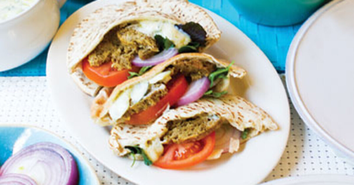 Soy-Free Vegan Shawarma Sandwiches | VegNews