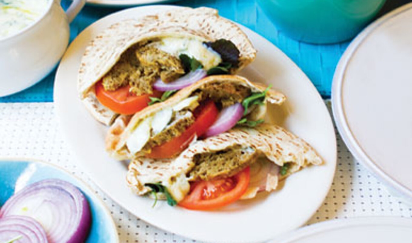 Soy-Free Vegan Shawarma Sandwiches