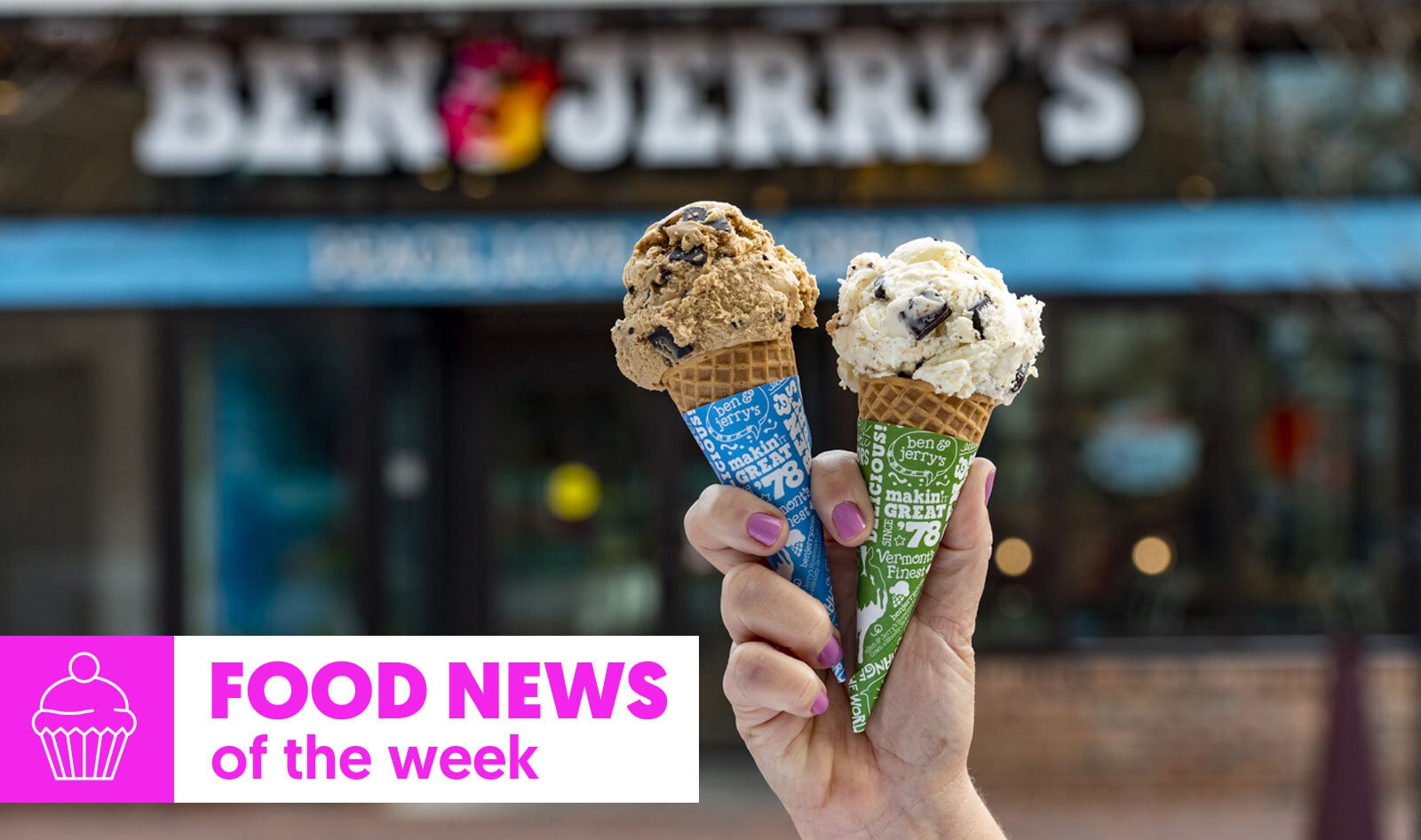 Vegan Food News of the Week: Free Ben & Jerry’s Cones, Animal-Free Breyers, and Mini Cinnamon Rolls