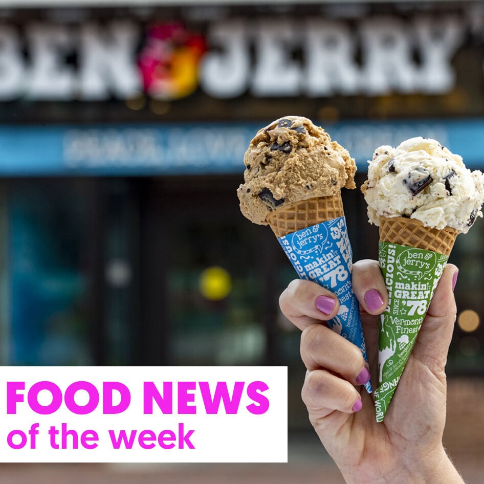 Vegan Food News of the Week: Free Ben &amp; Jerry’s Cones, Animal-Free Breyers, and Mini Cinnamon Rolls